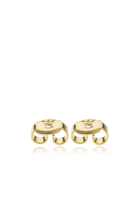 Heliophilia Silver Pendientes de Plata de Ley 925 en Color Oro Heliophilia Silver Pendientes de Plata de Ley 925 en Color Oro